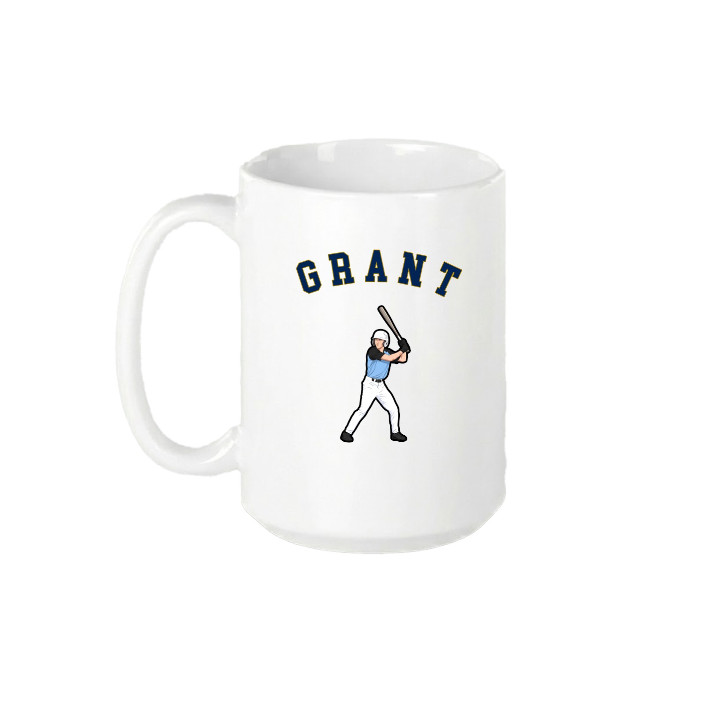 15oz Coffee Mug — Shirsey Arch in White