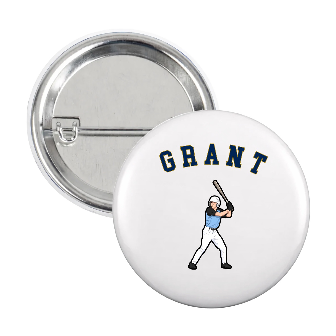 Game Day Button — Shirsey Arch in White