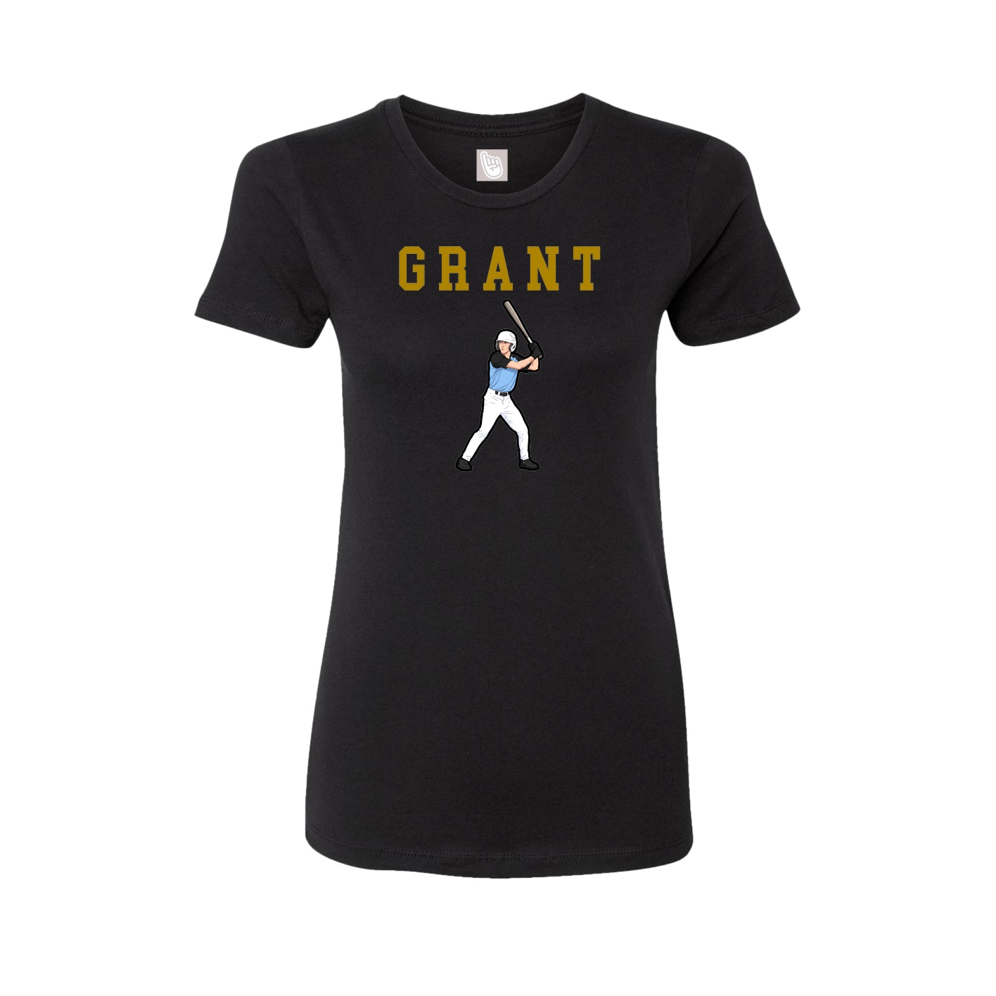 Fitted Women's Tee — Shirsey in Black