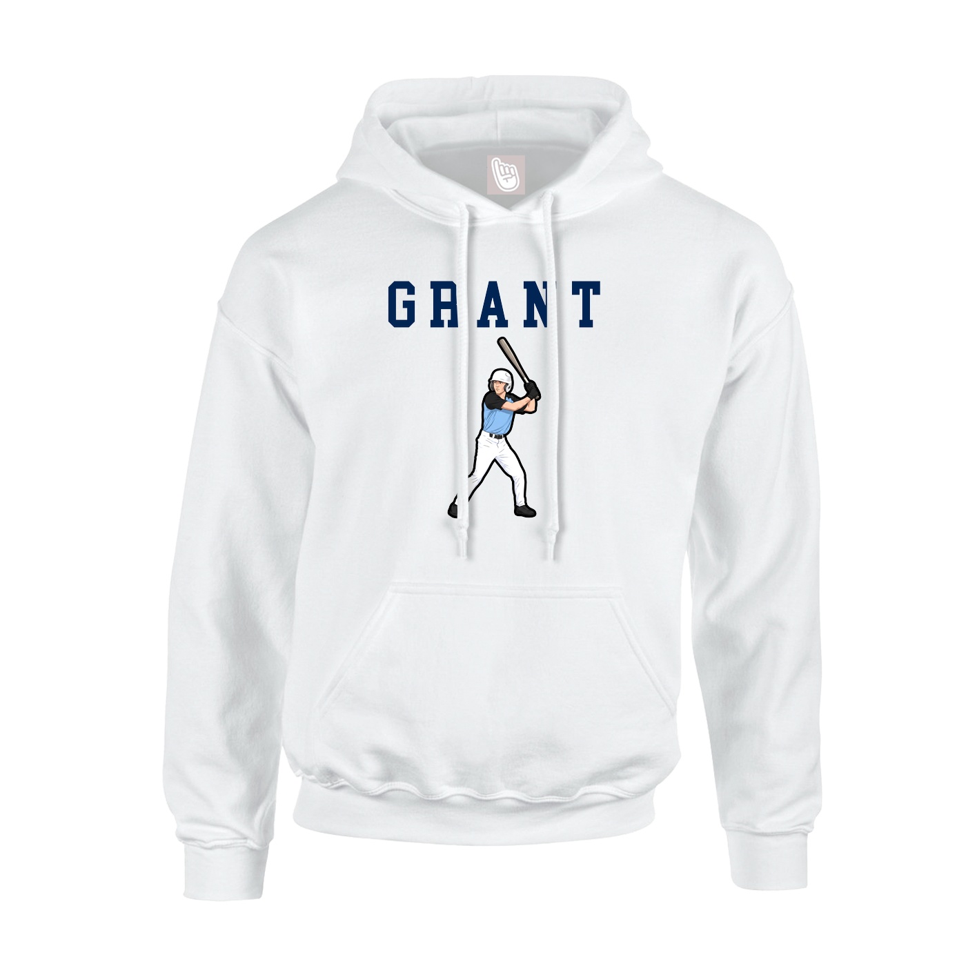 Youth Hoodie — Shirsey in White