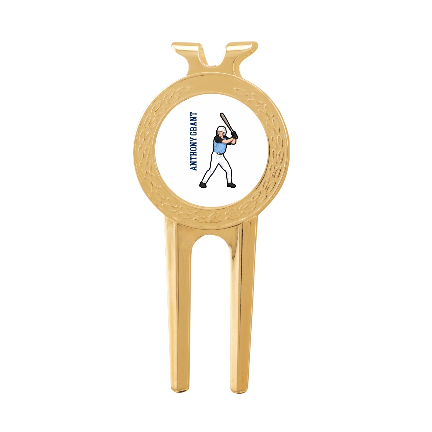 Divot Tool with Ball Marker — Name Vertical in Classic