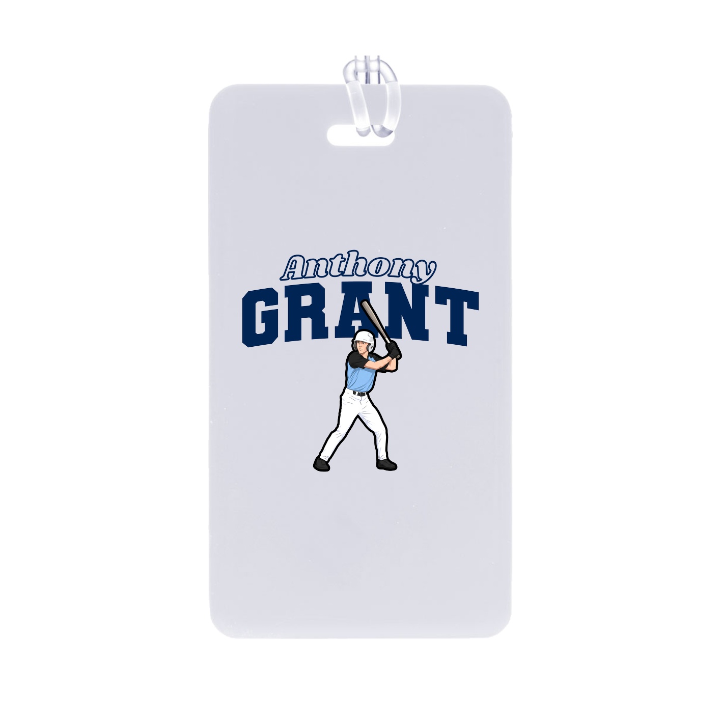 Bag Tag — Name Arch in Classic