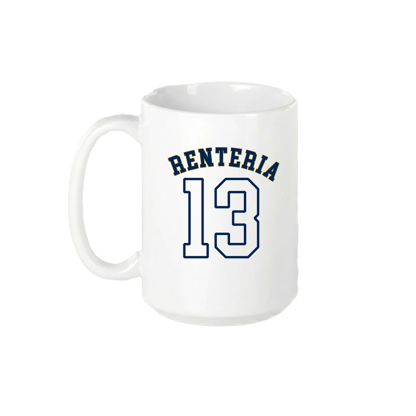 15oz Coffee Mug — Shirsey Arch in White