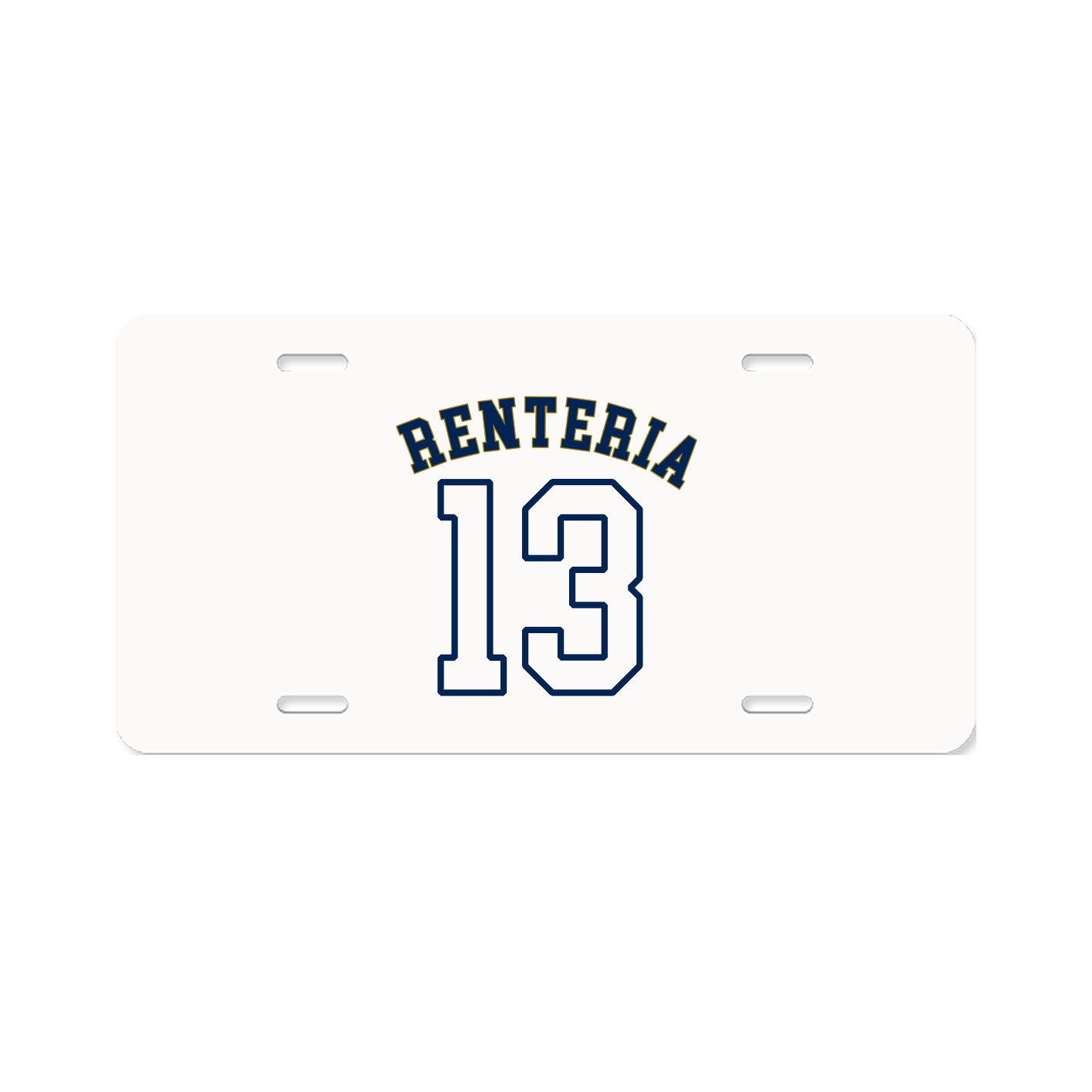 License Plate — Shirsey Arch in Classic