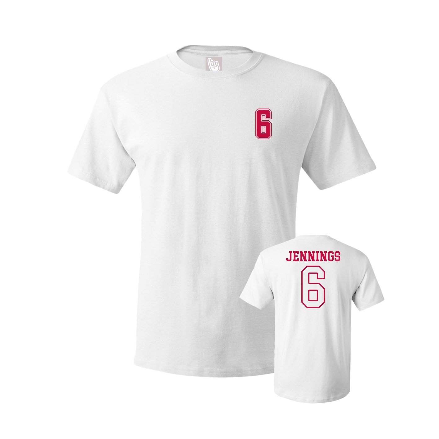Tee — Chest Back in White