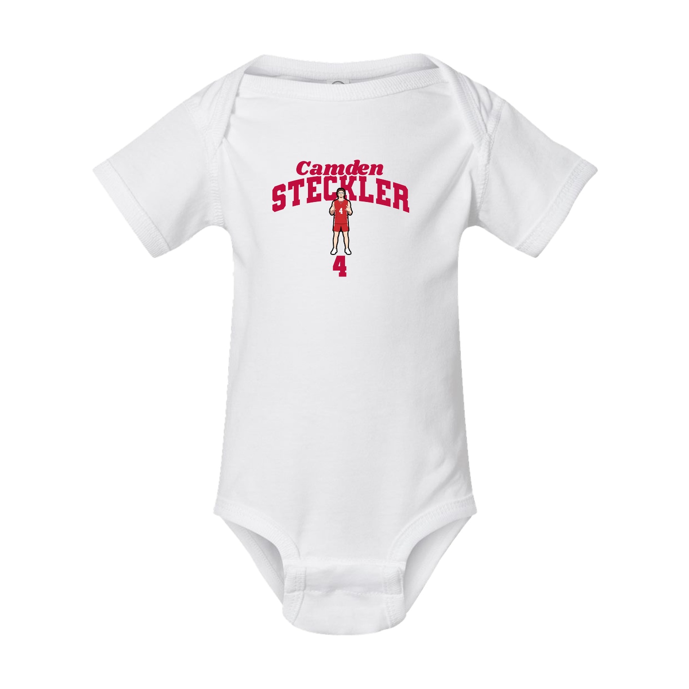 Baby Onesie — Signature Arch in White