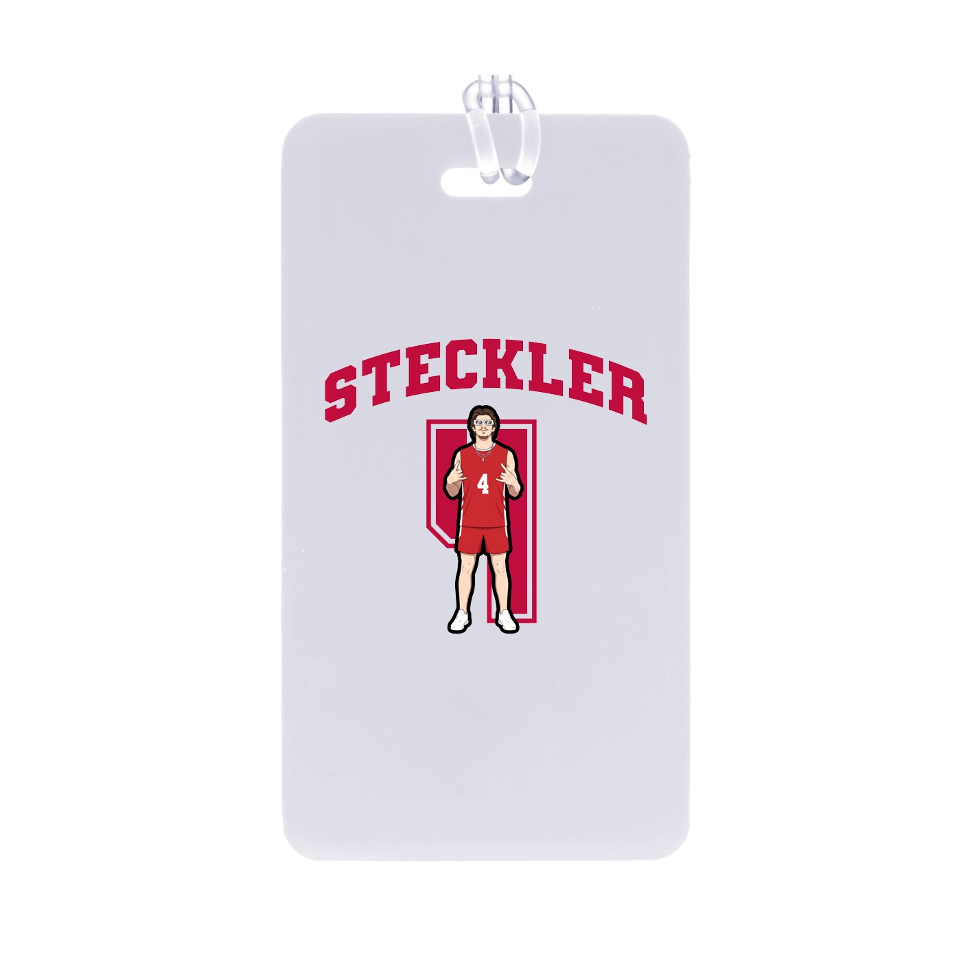 Bag Tag — Number in Classic