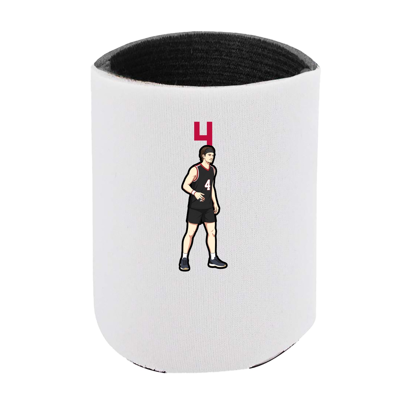 Can Holder — Number Top in White