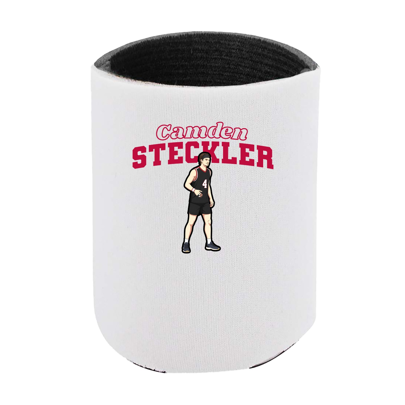 Can Holder — Name Arch in White