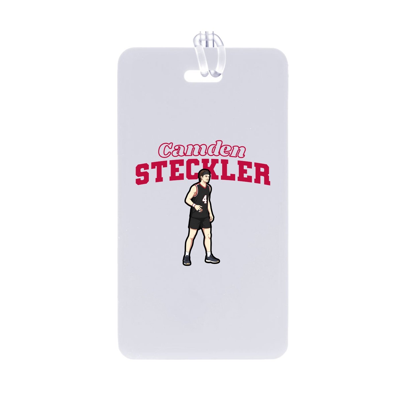 Bag Tag — Name Arch in Classic