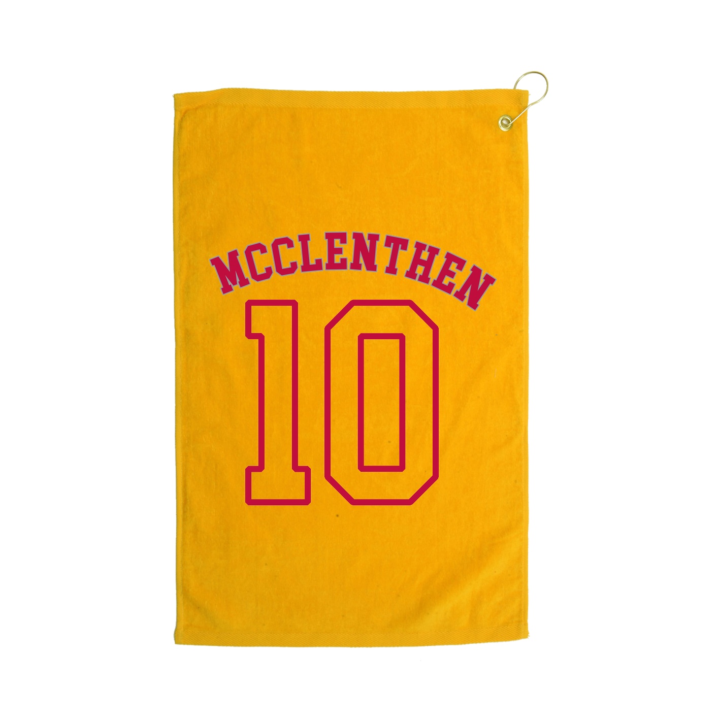 Golf Towel — Shirsey Arch in Gold
