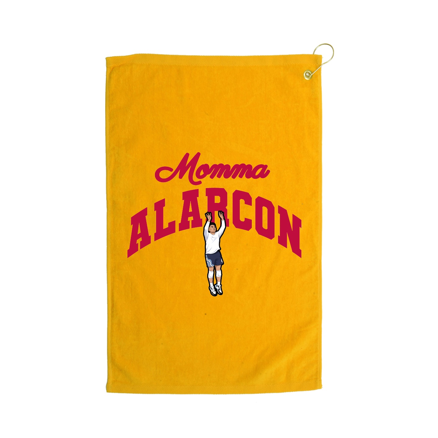 Golf Towel — Mothers Day Arch in Gold