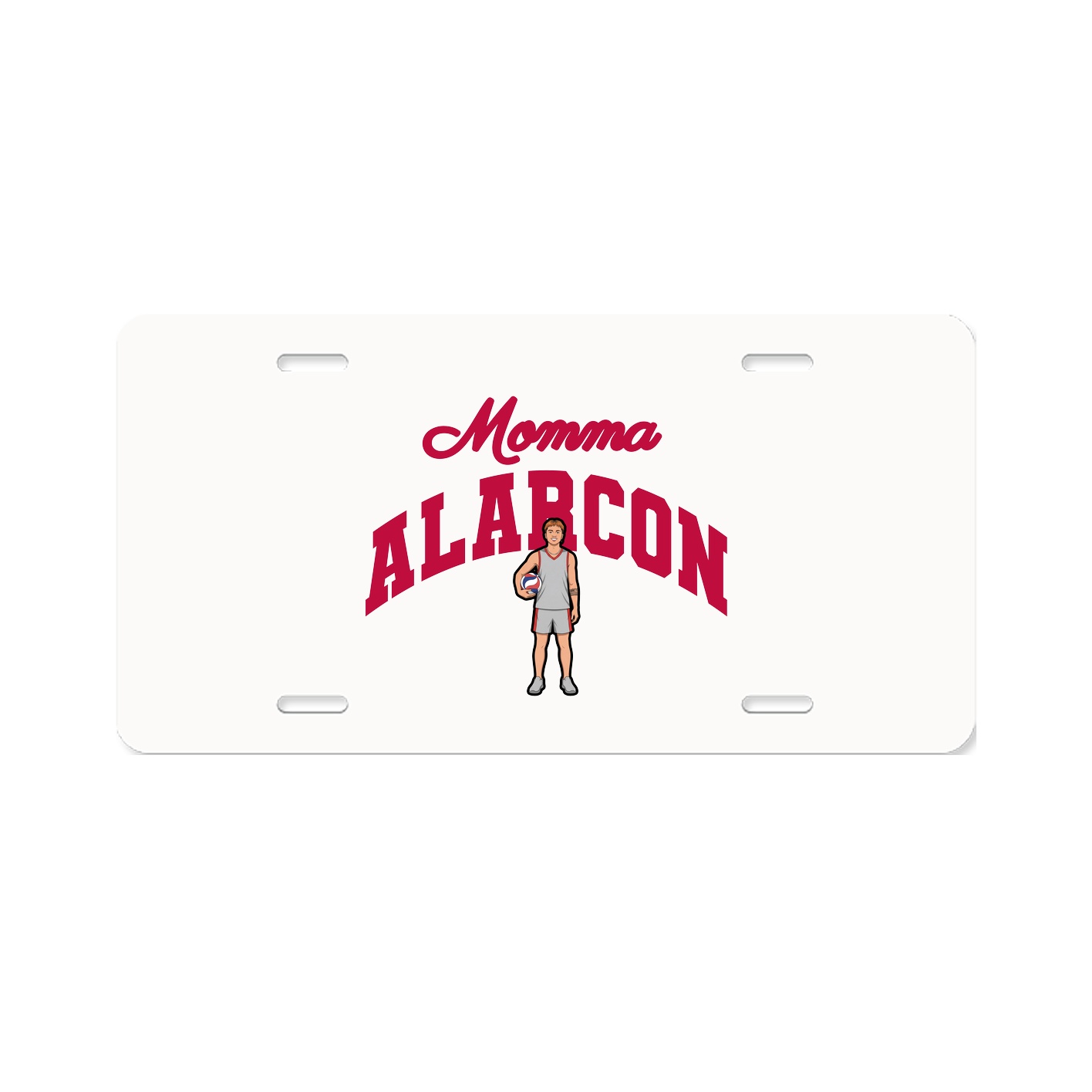 License Plate — Mothers Day Arch in Classic