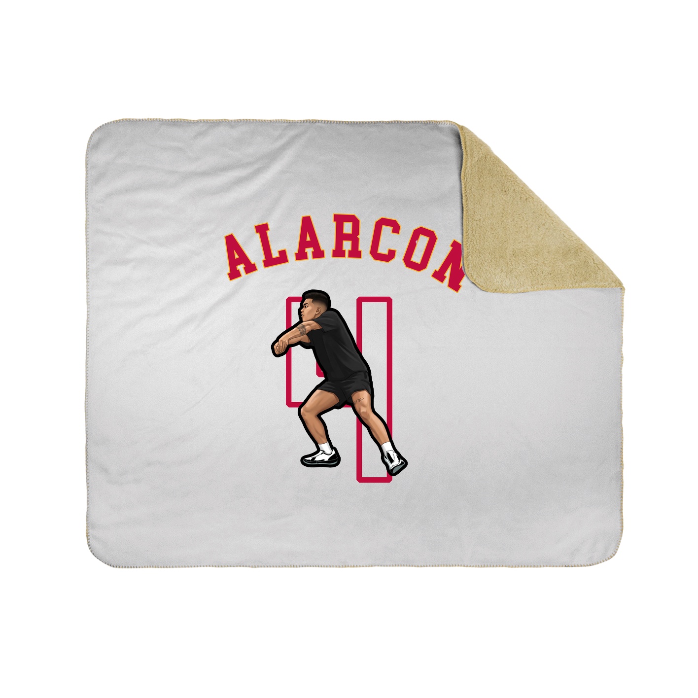 Throw Blanket — Shirsey Arch in White
