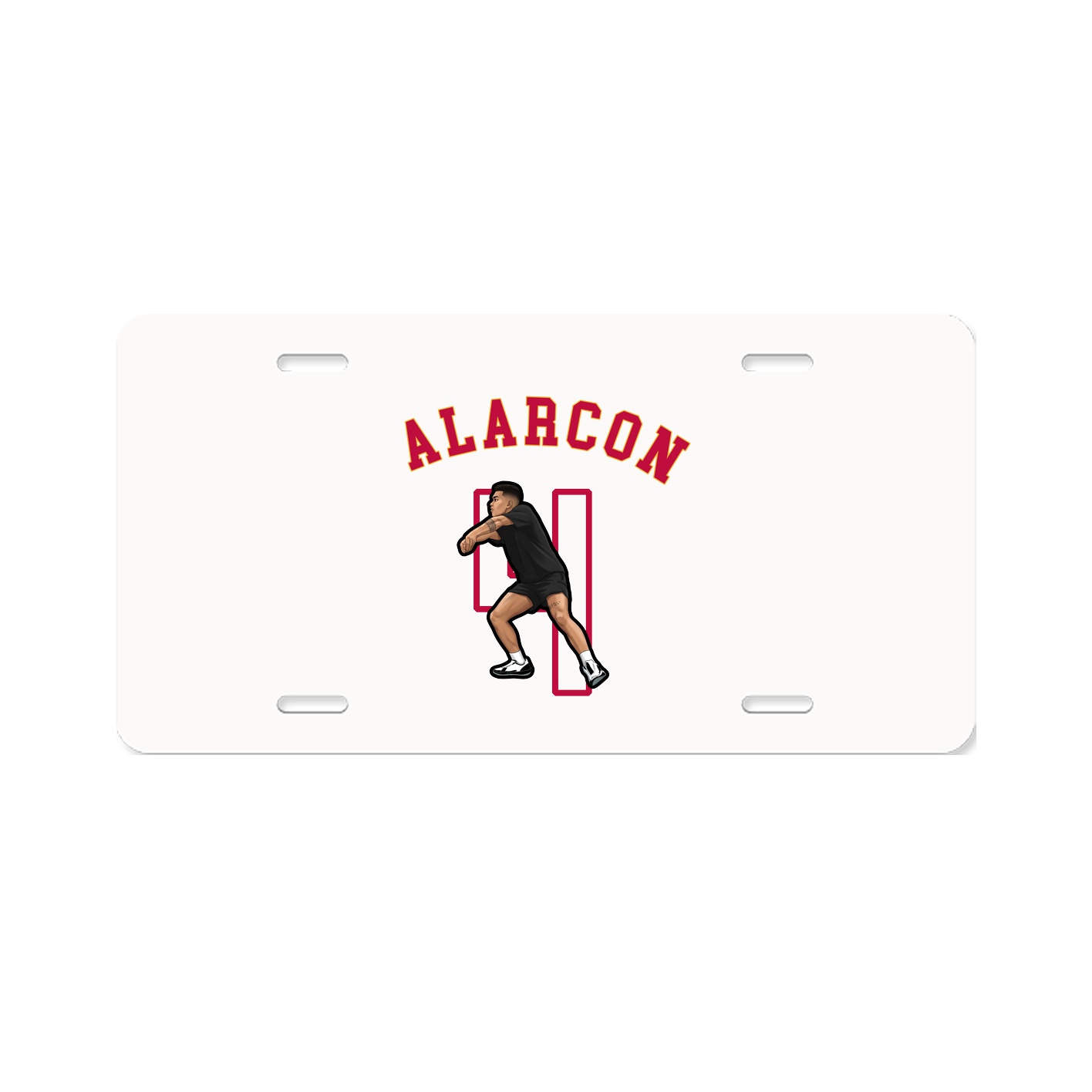 License Plate — Shirsey Arch in Classic