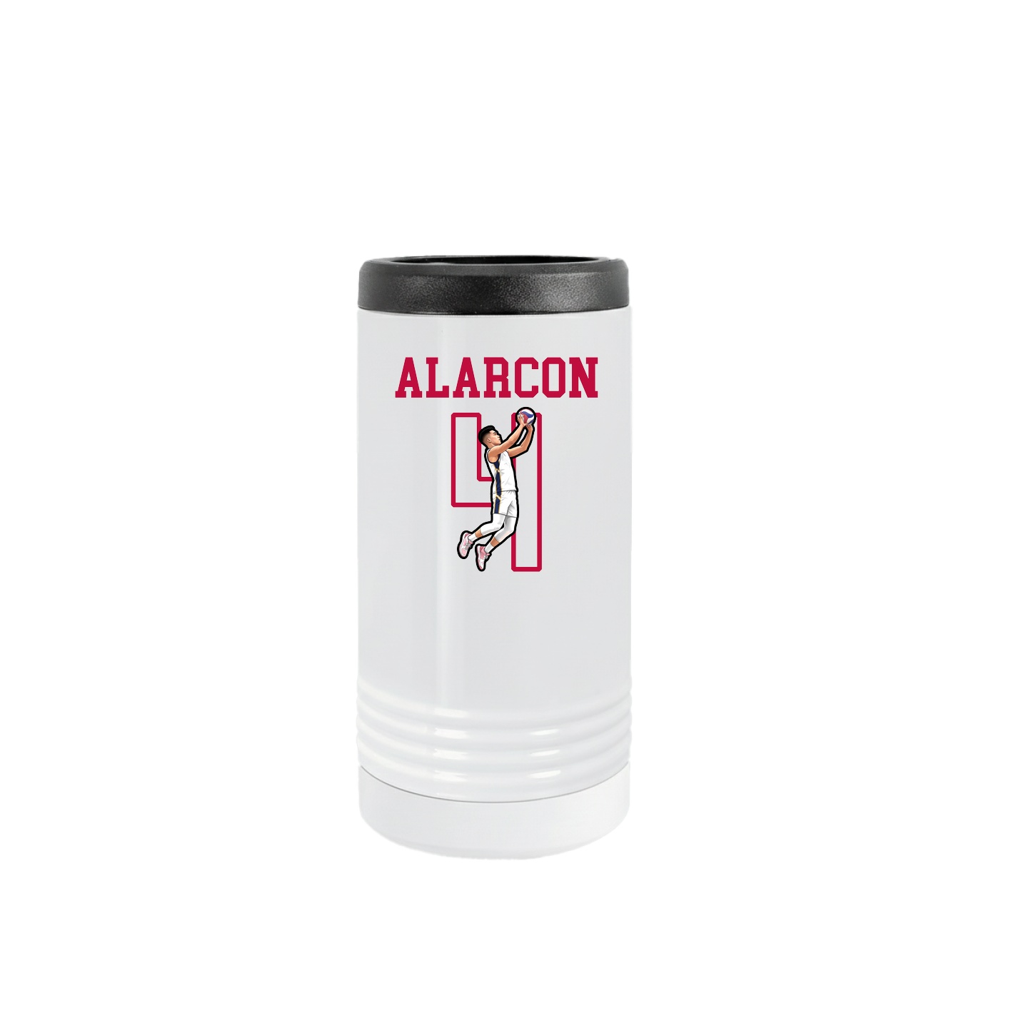 Slim Beverage Holder — Shirsey in White