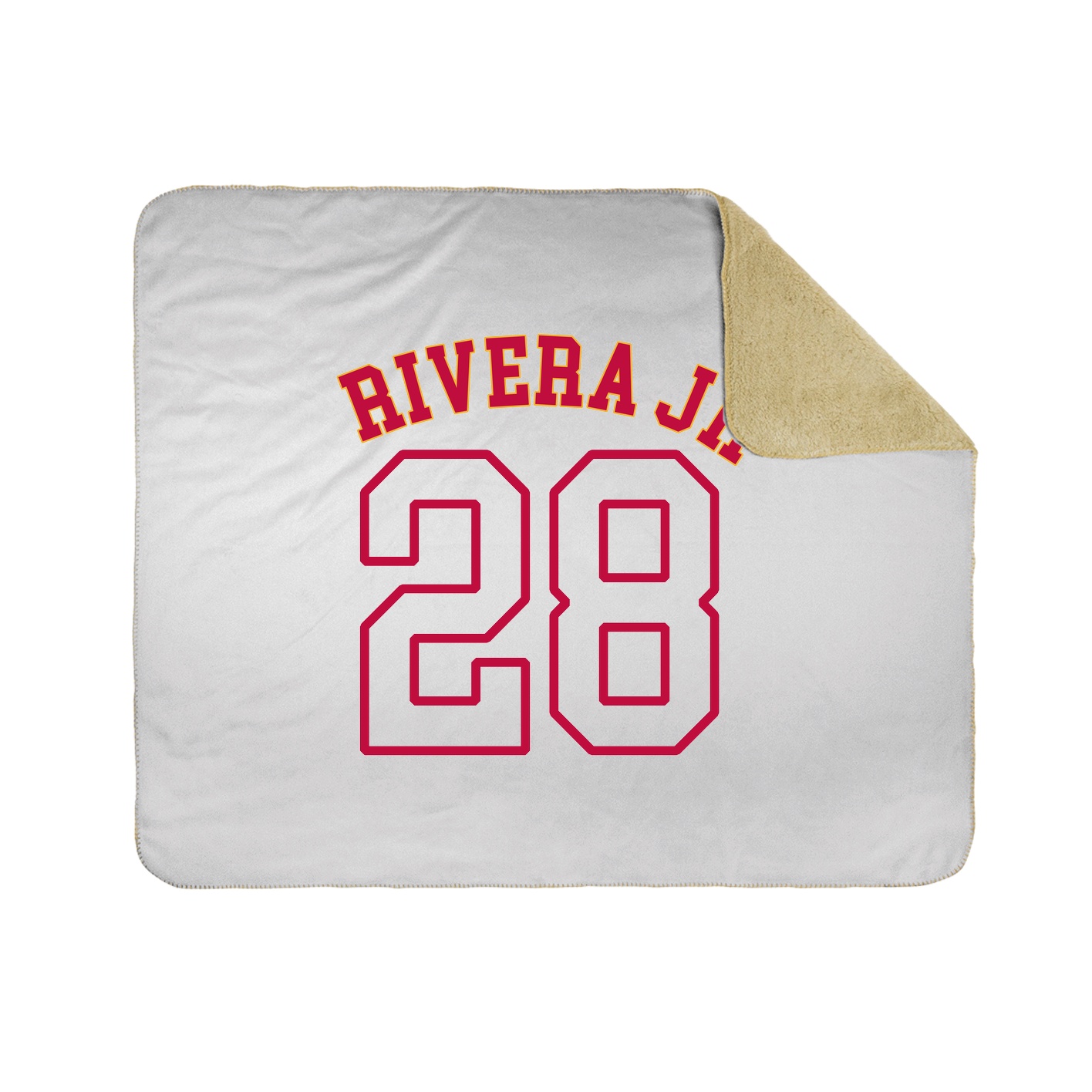 Throw Blanket — Shirsey Arch in White