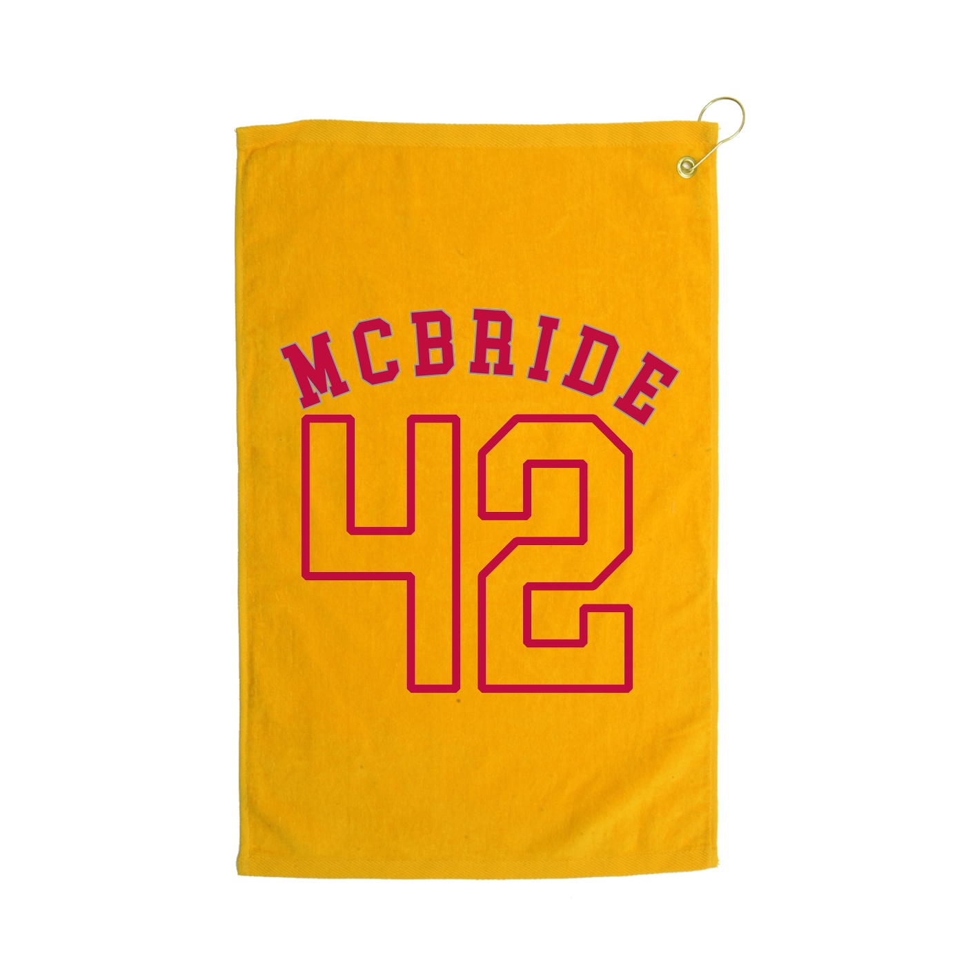 Golf Towel — Shirsey Arch in Gold