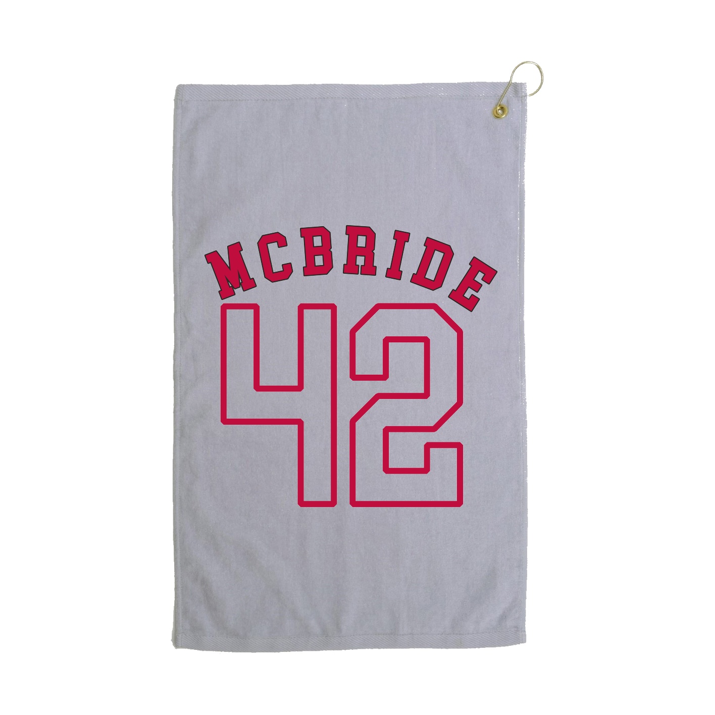 Golf Towel — Shirsey Arch in Grey