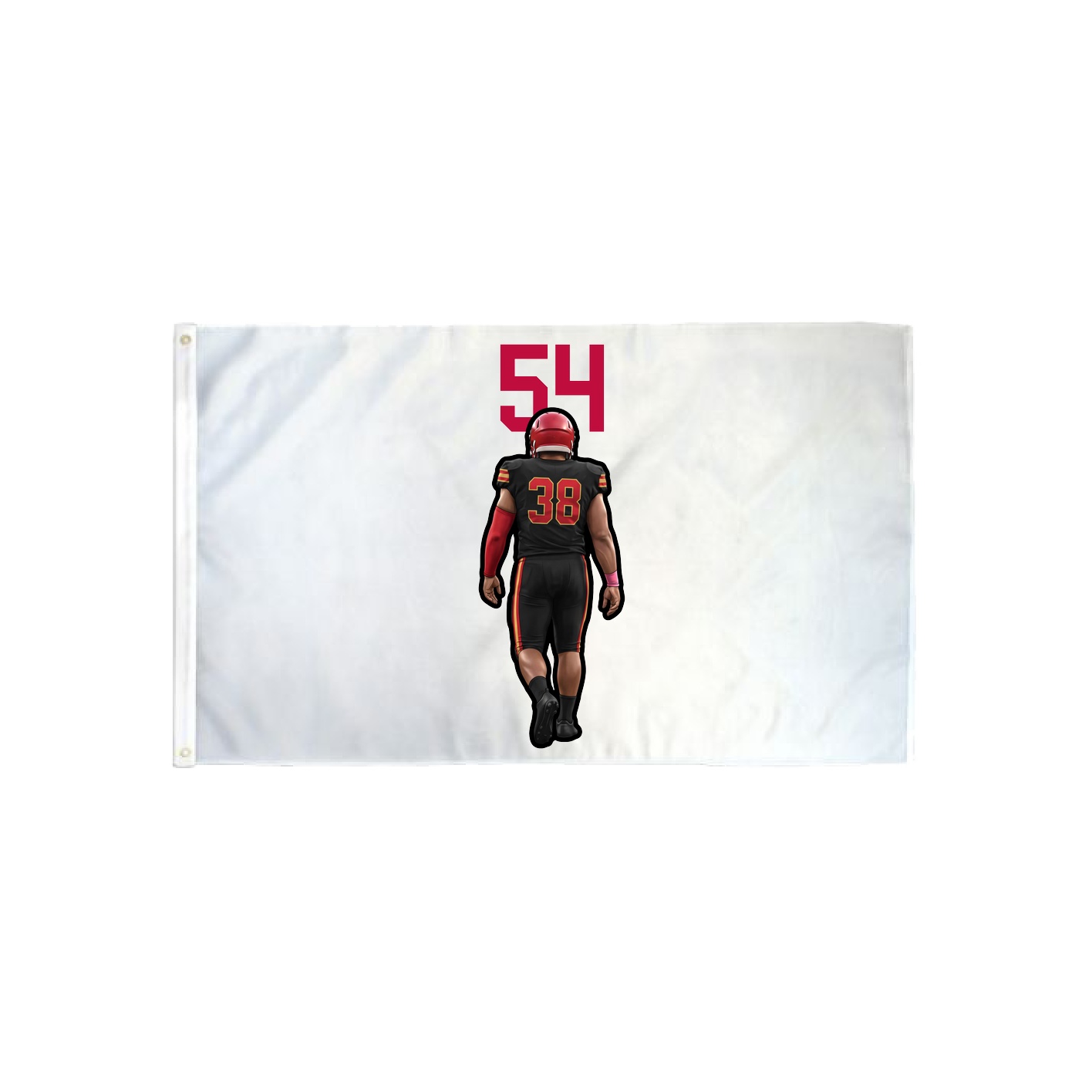 3x5 Flag — Number Top in Classic
