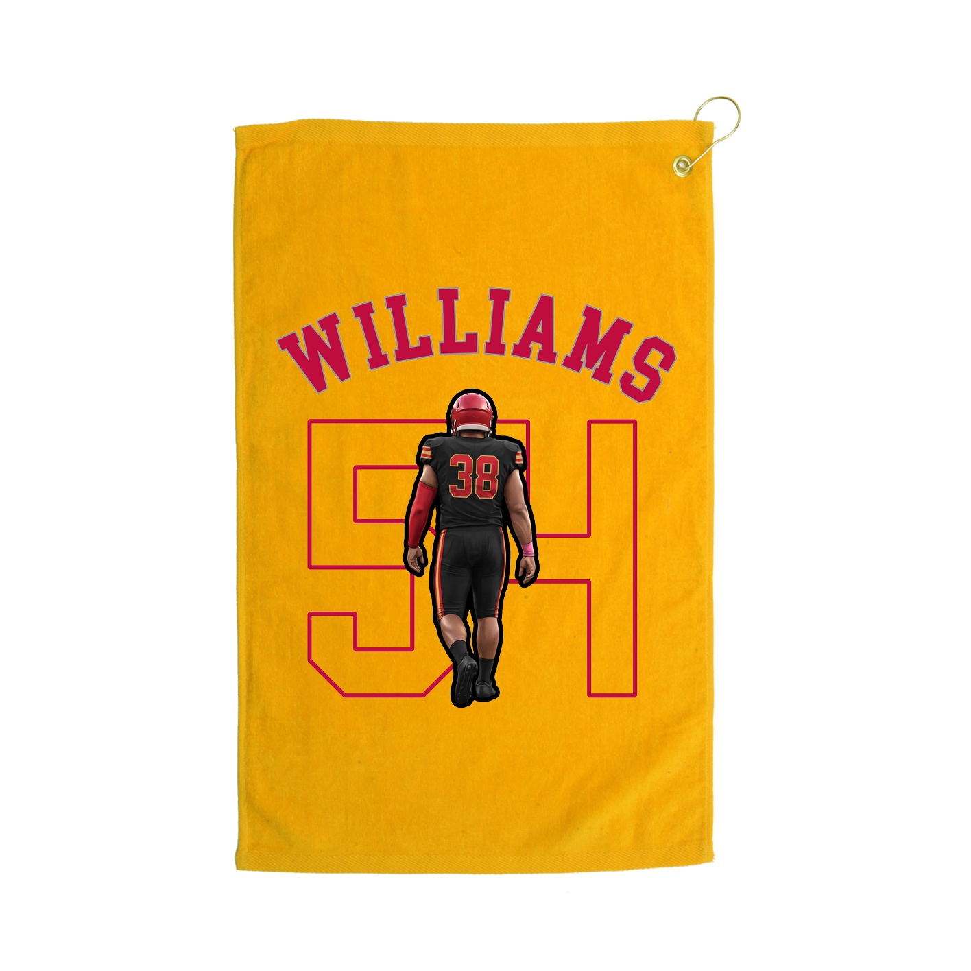 Golf Towel — Shirsey Arch in Gold