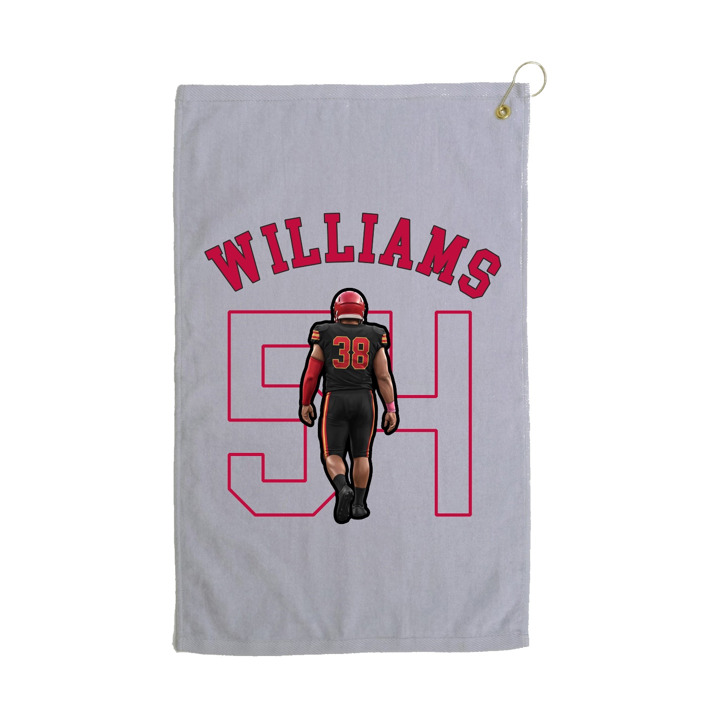 Golf Towel — Shirsey Arch in Grey