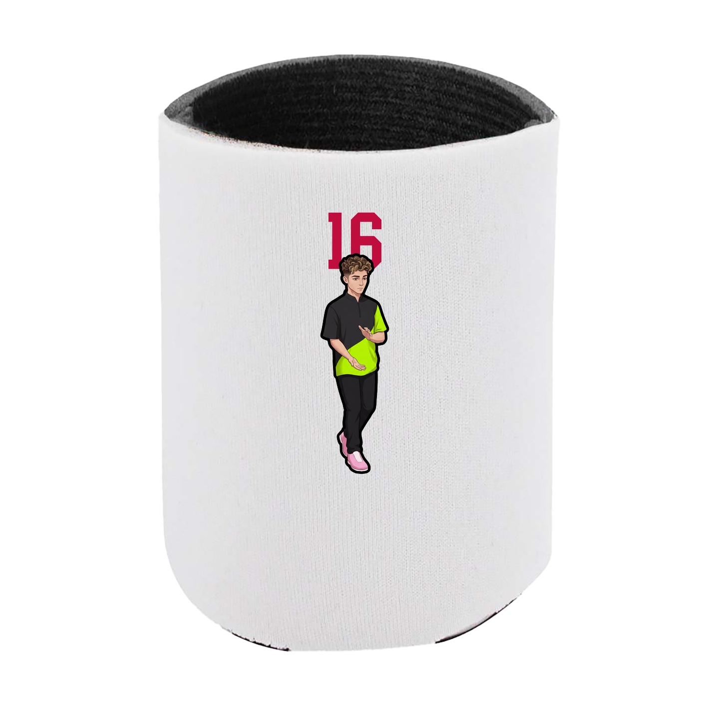 Can Holder — Number Top in White