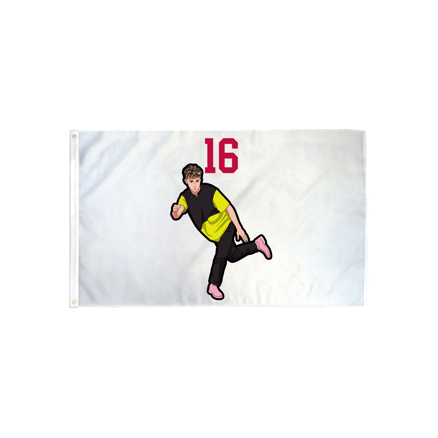3x5 Flag — Number Top in Classic