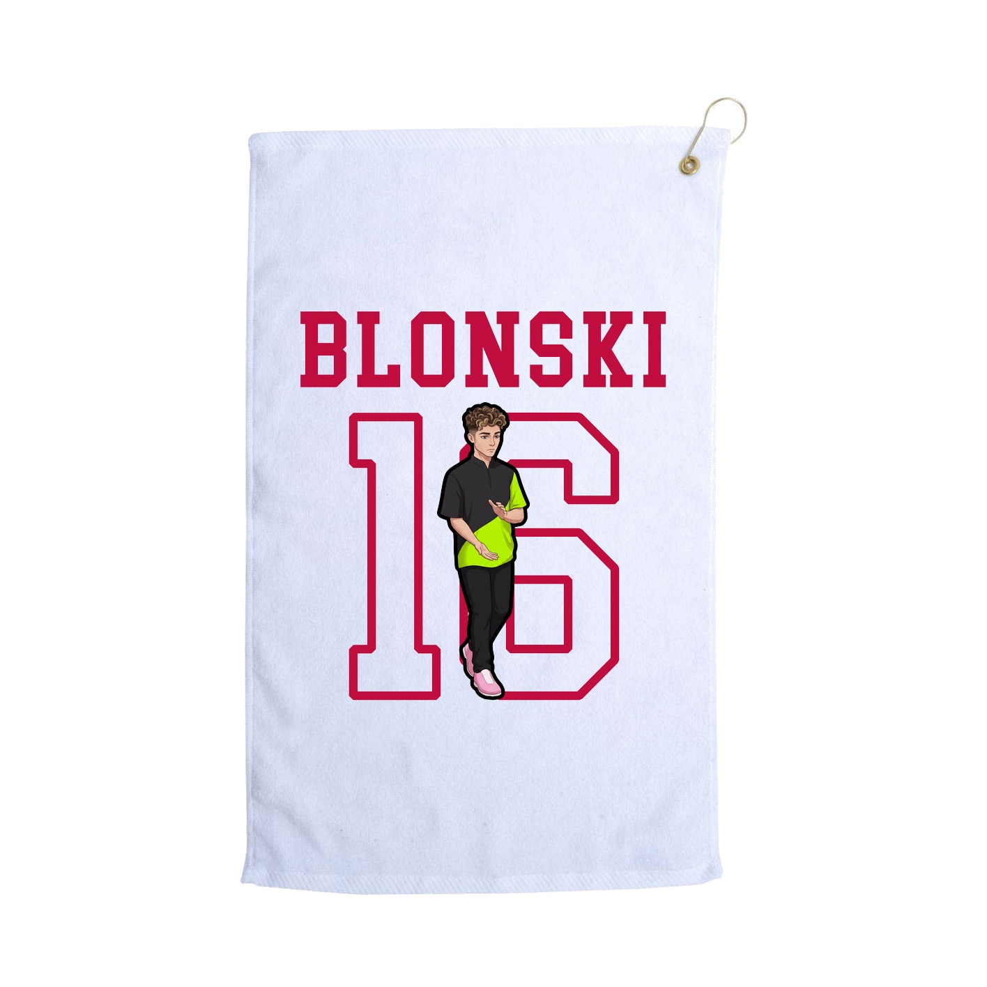 Golf Towel — Shirsey in White