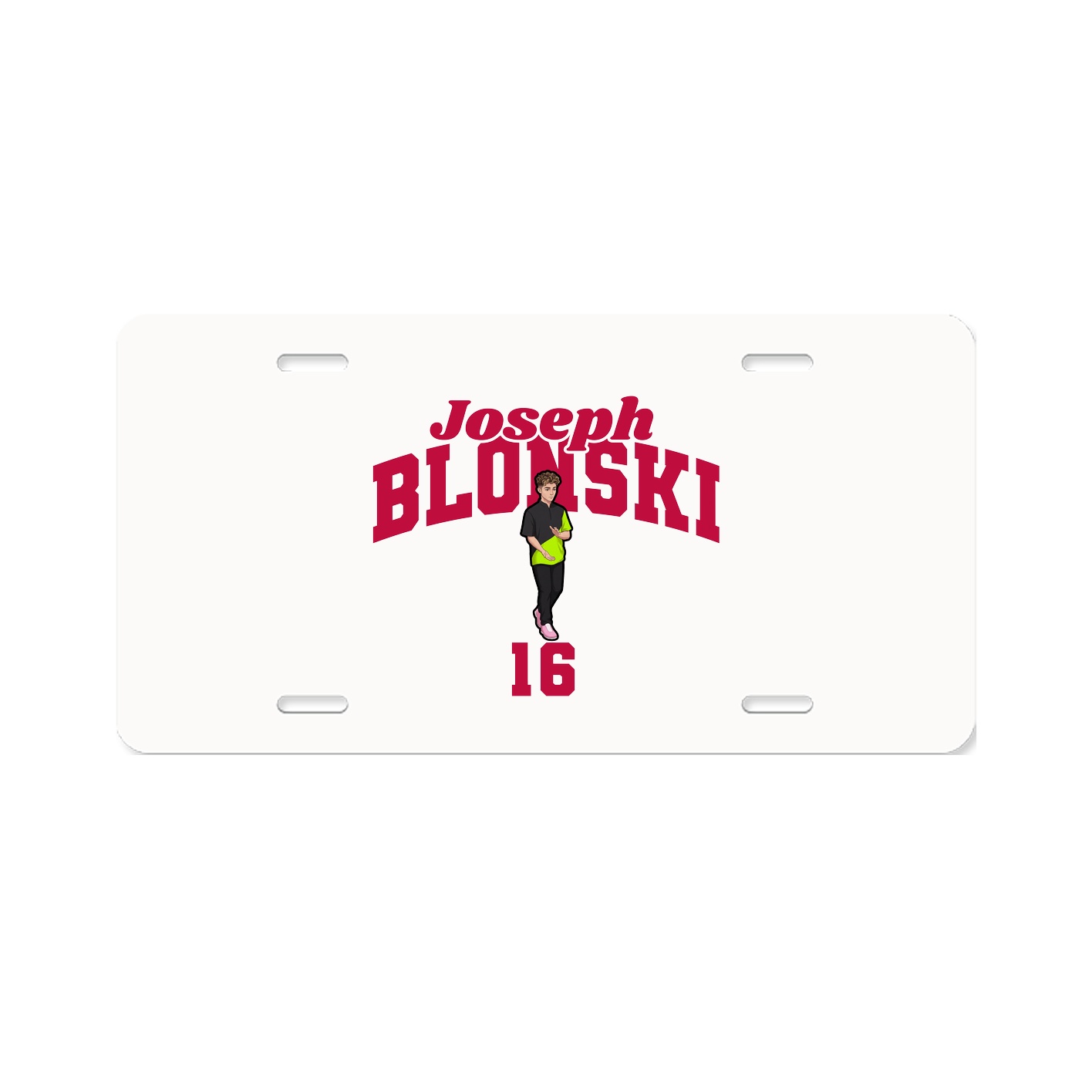 License Plate — Signature Arch in Classic