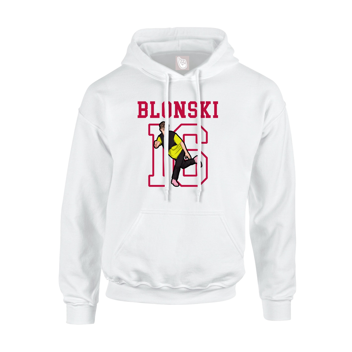 Youth Hoodie — Shirsey in White
