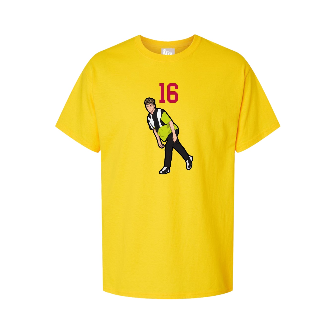 Tee — Number Top in Gold