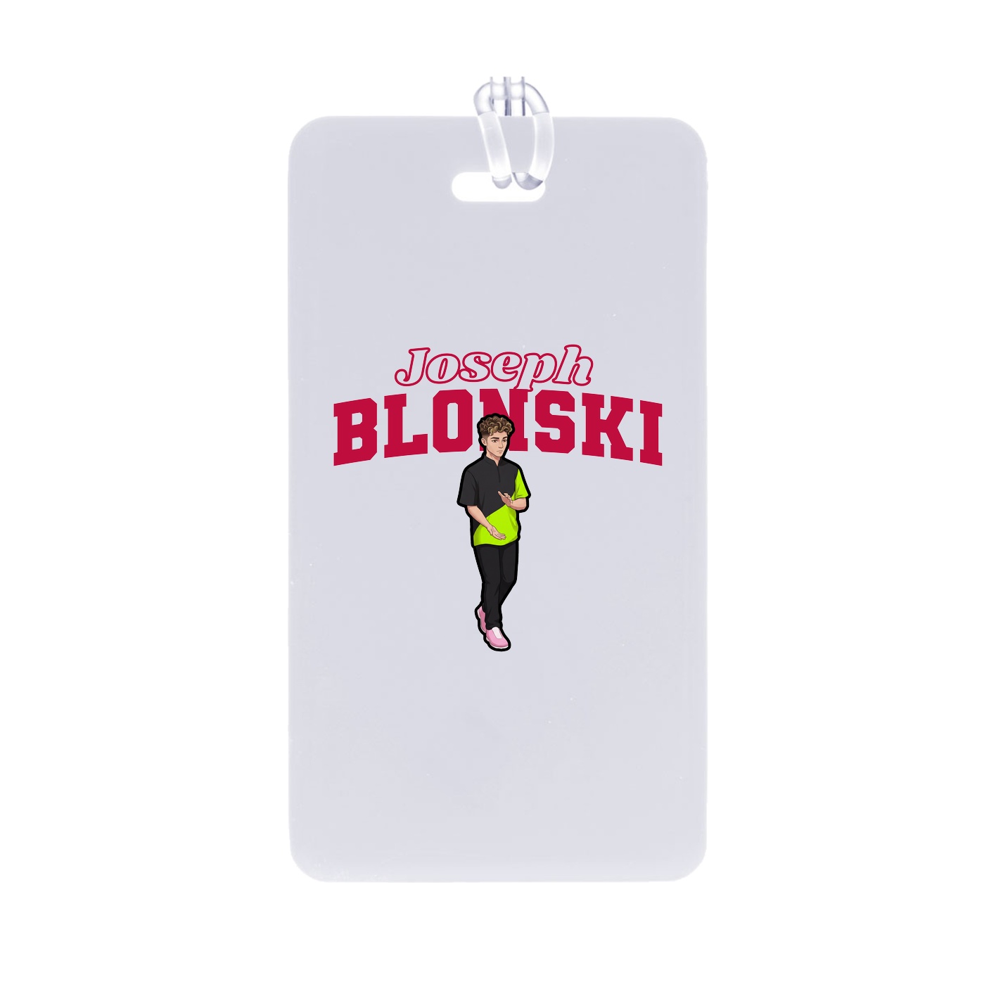 Bag Tag — Name Arch in Classic