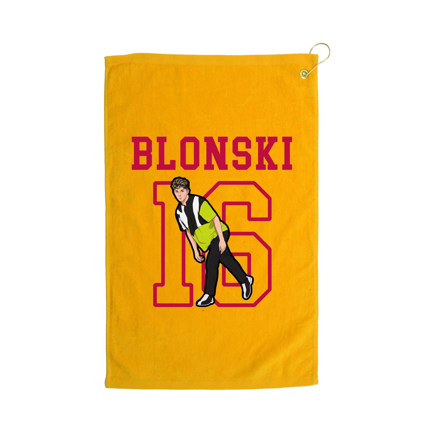 Golf Towel — Shirsey in Gold