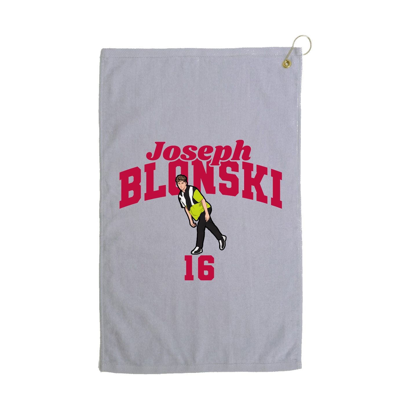 Golf Towel — Signature Arch in Grey