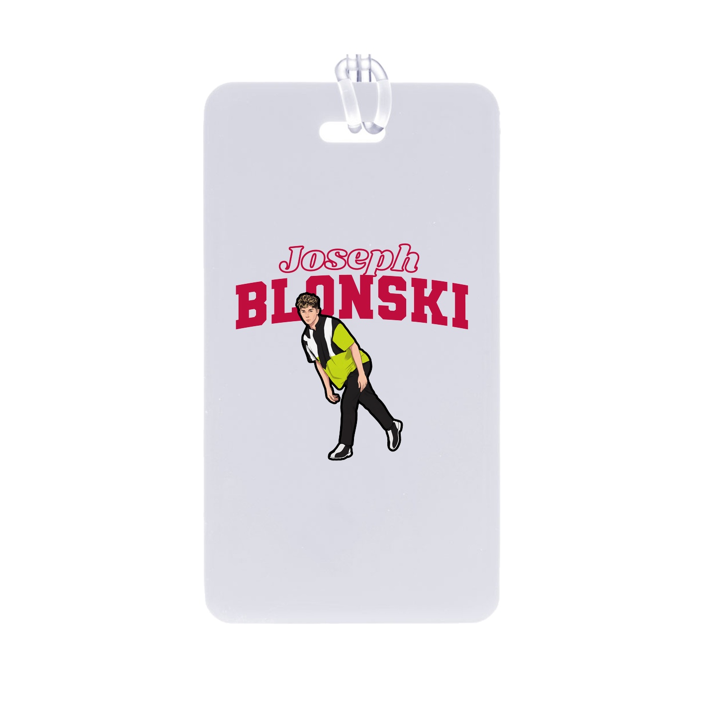 Bag Tag — Name Arch in Classic