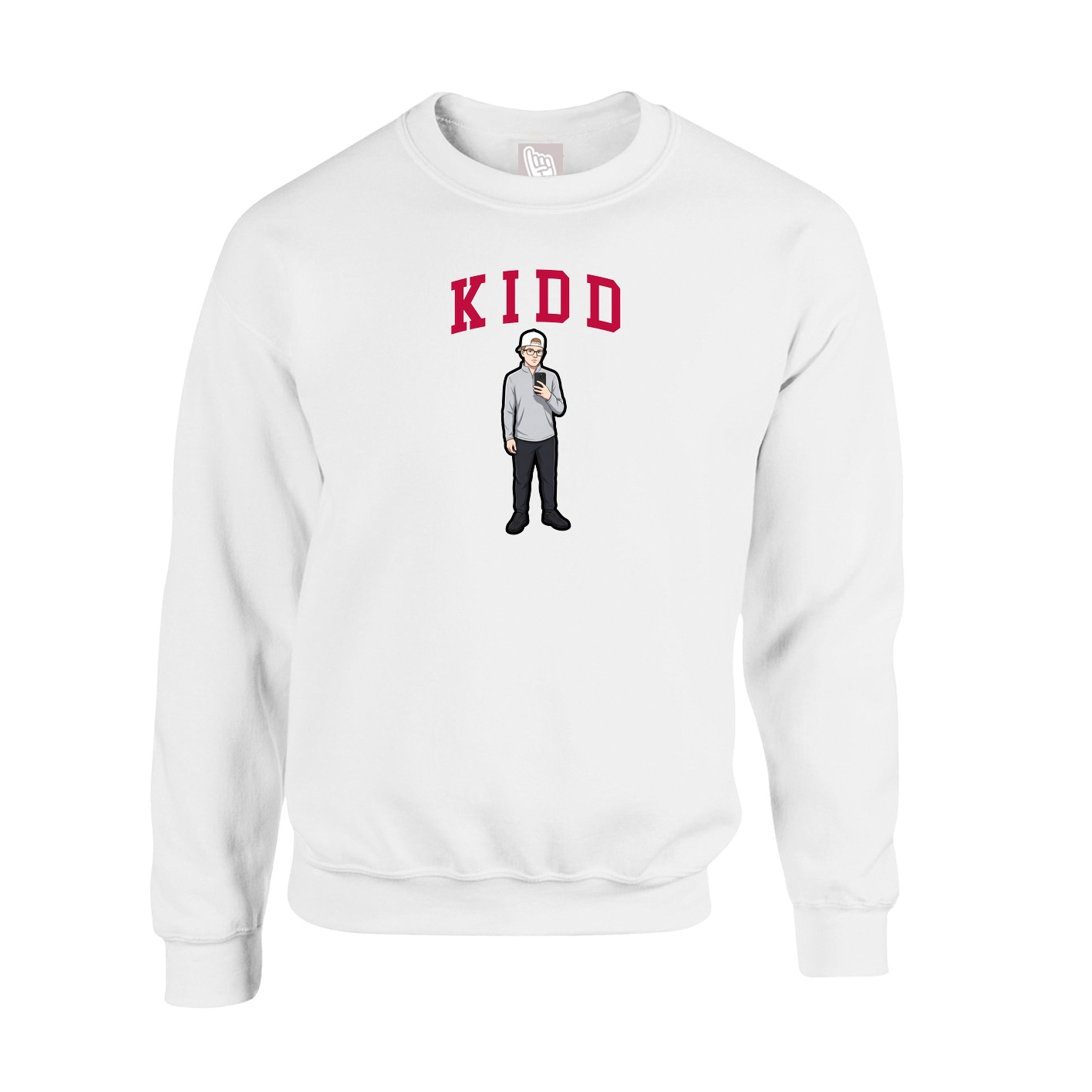 Fleece Crew — Shirsey in White