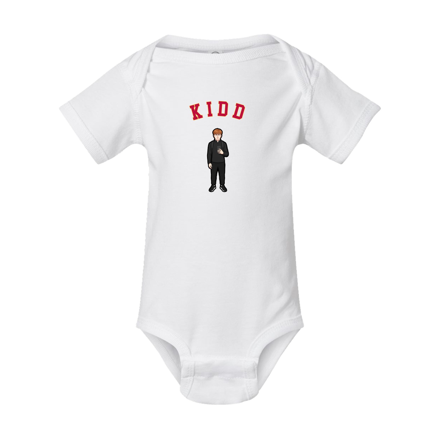Baby Onesie — Shirsey Arch in White