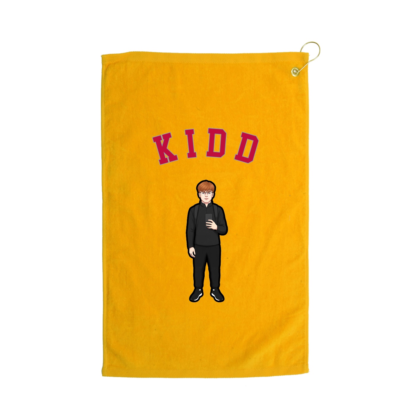 Golf Towel — Shirsey Arch in Gold