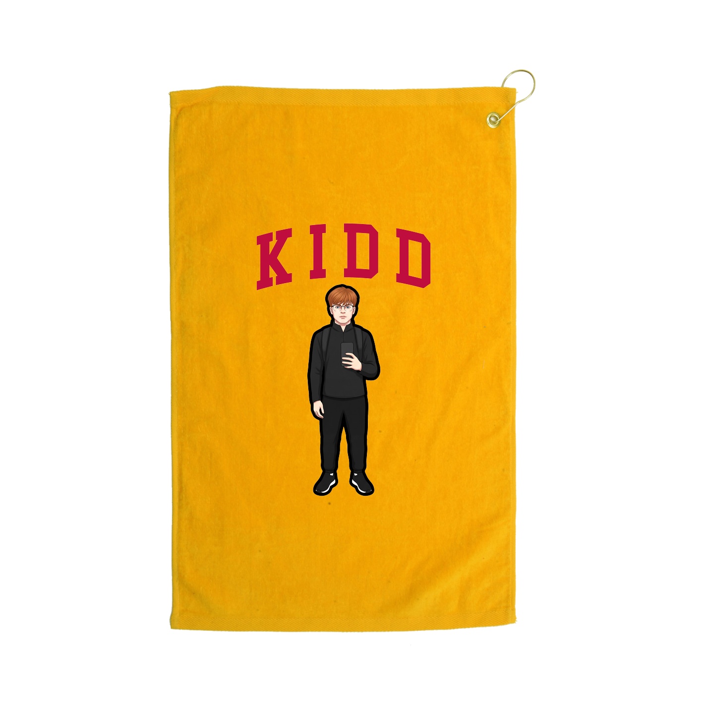 Golf Towel — Shirsey in Gold