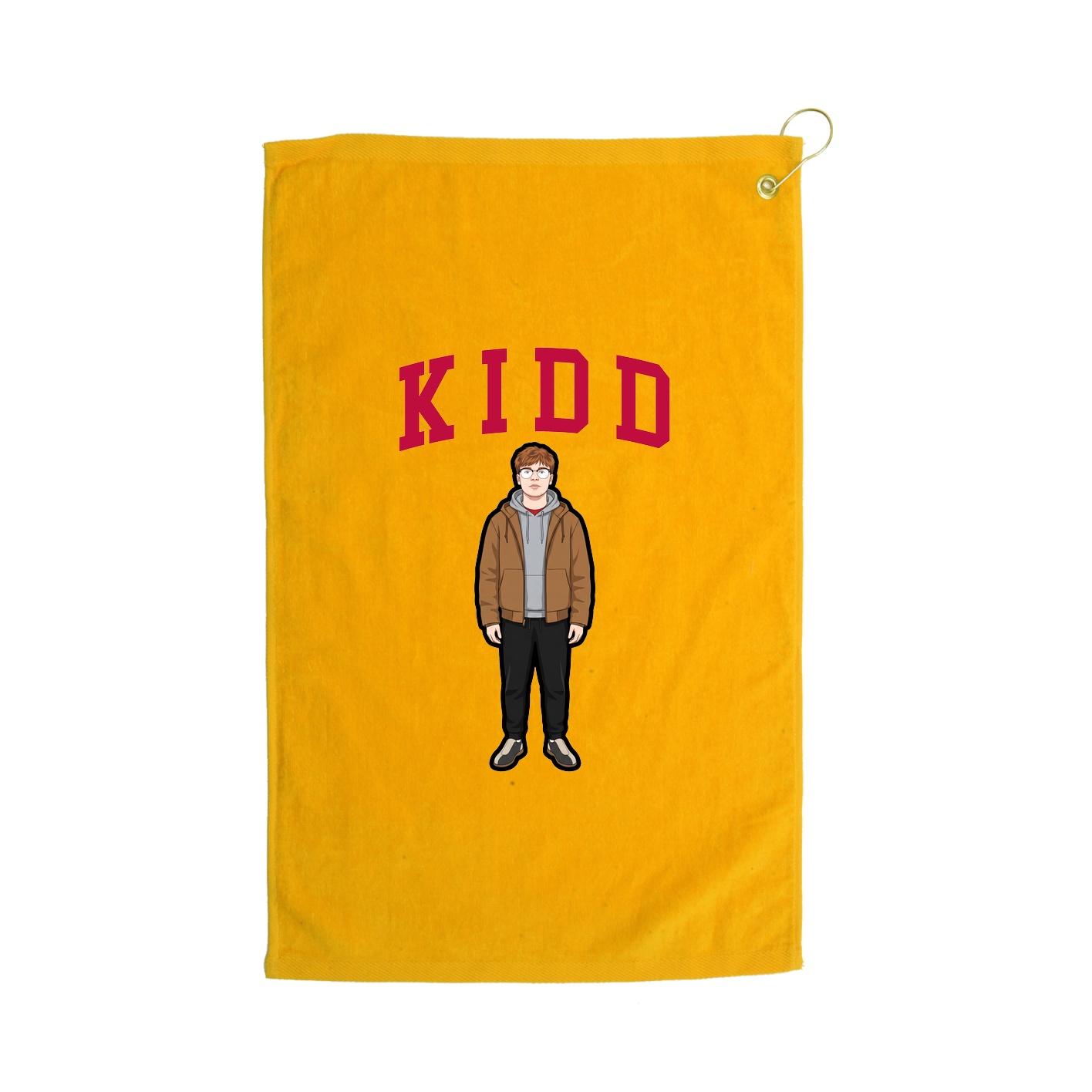 Golf Towel — Shirsey in Gold
