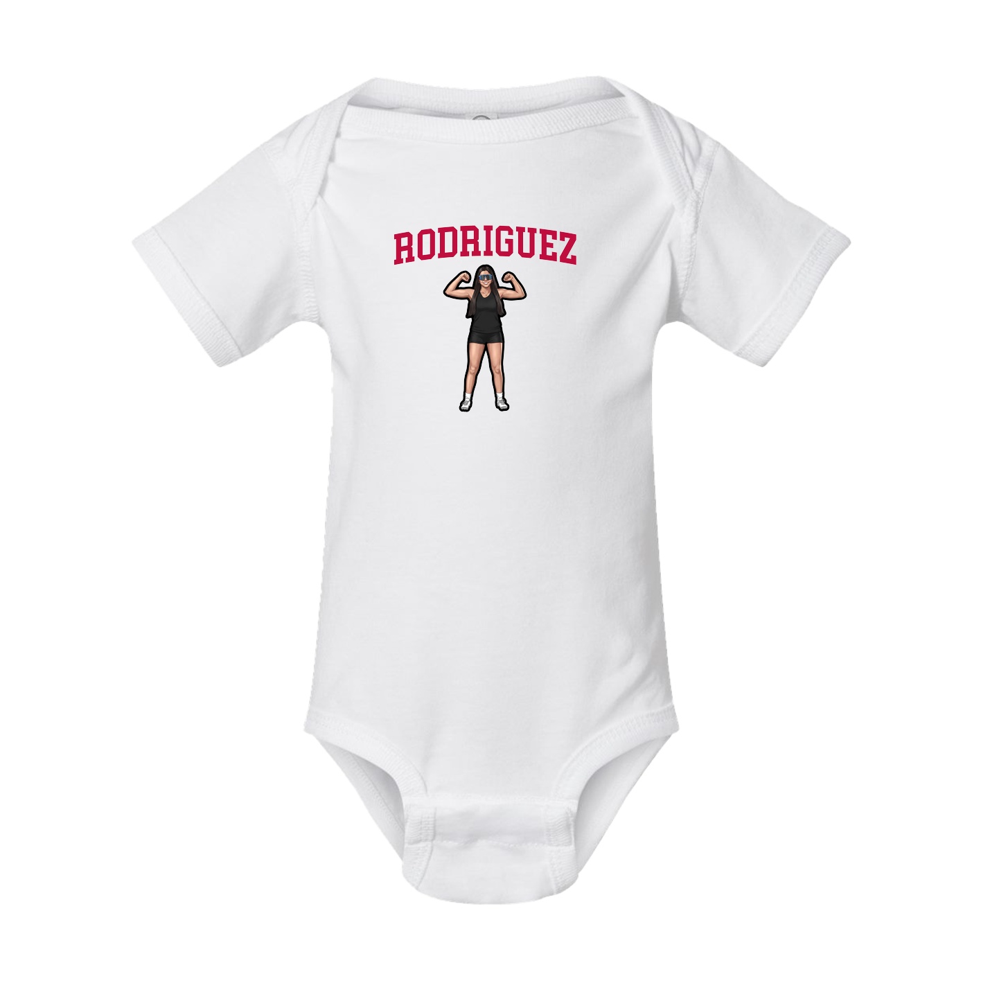Baby Onesie — Shirsey in White