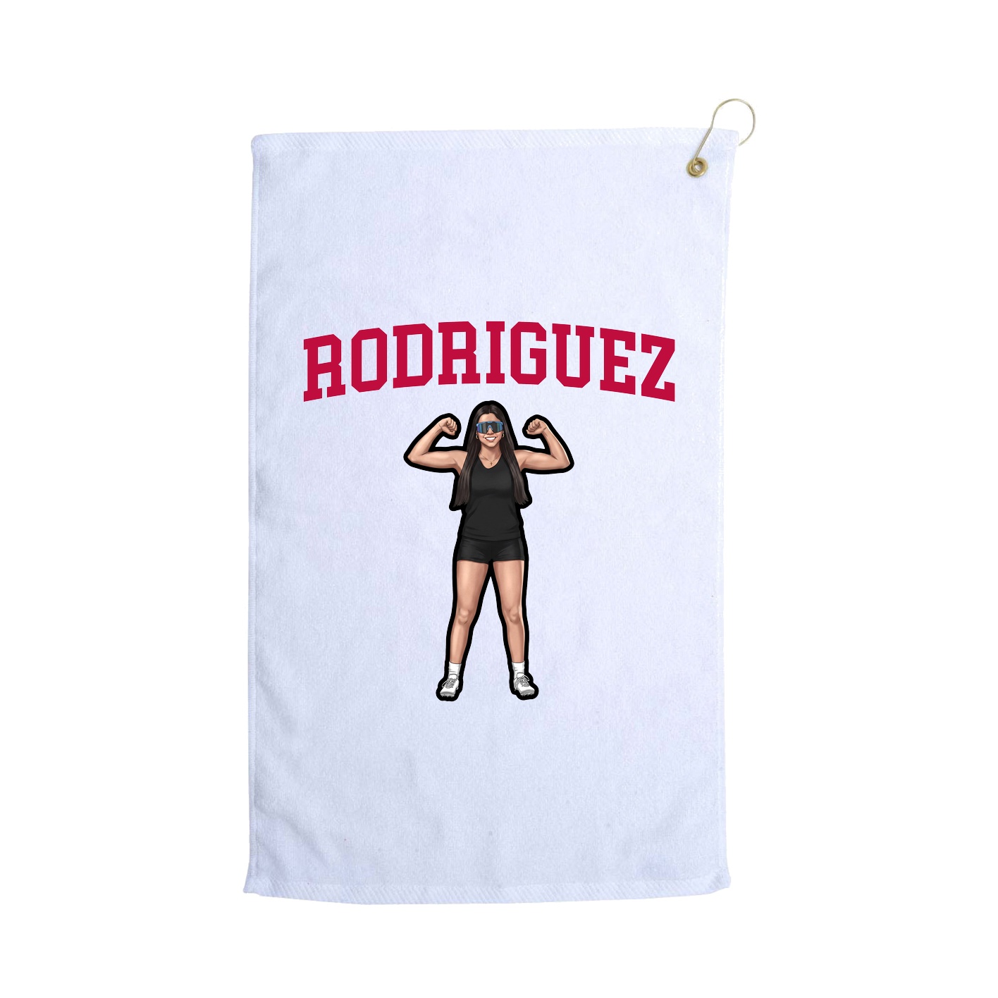 Golf Towel — Shirsey in White