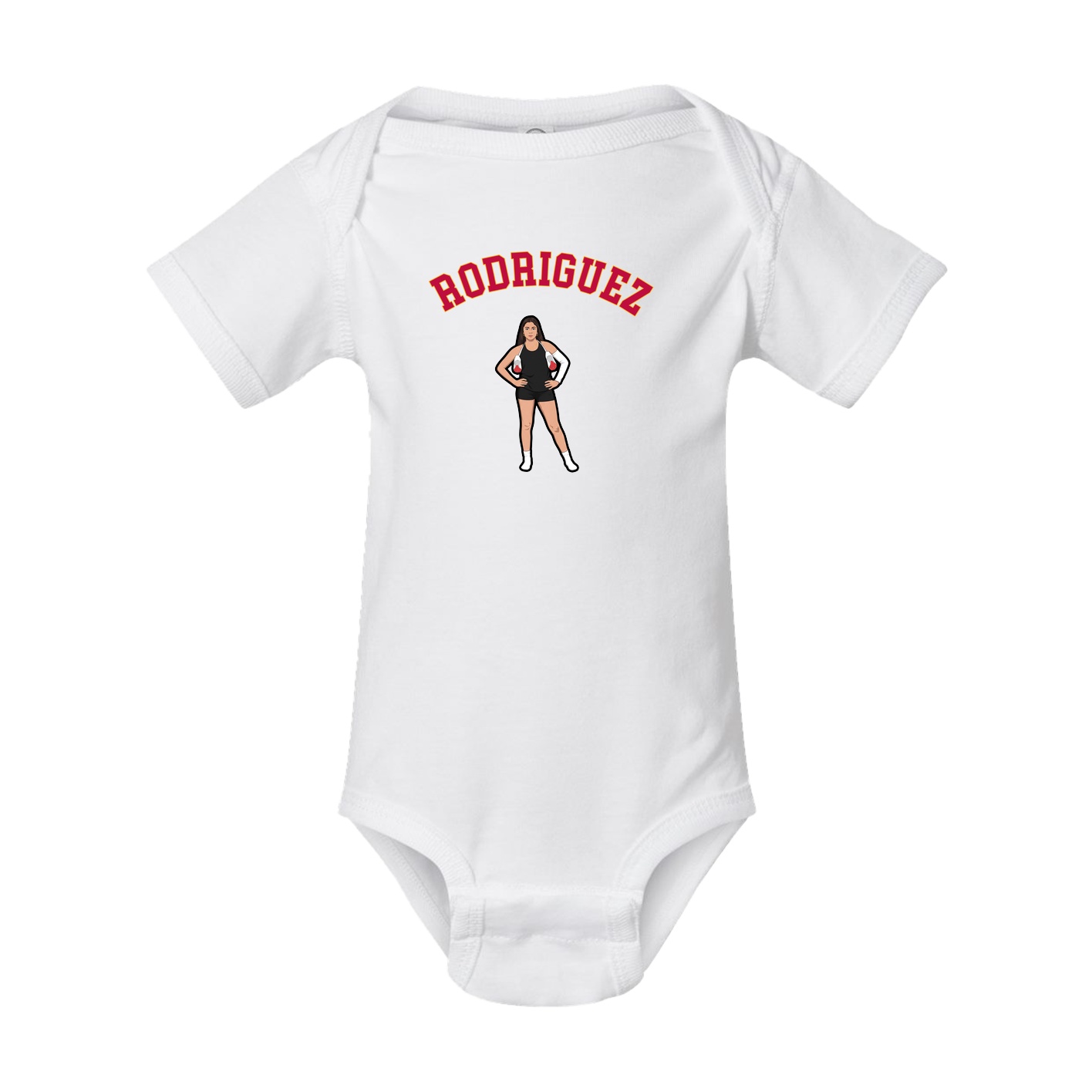 Baby Onesie — Shirsey Arch in White