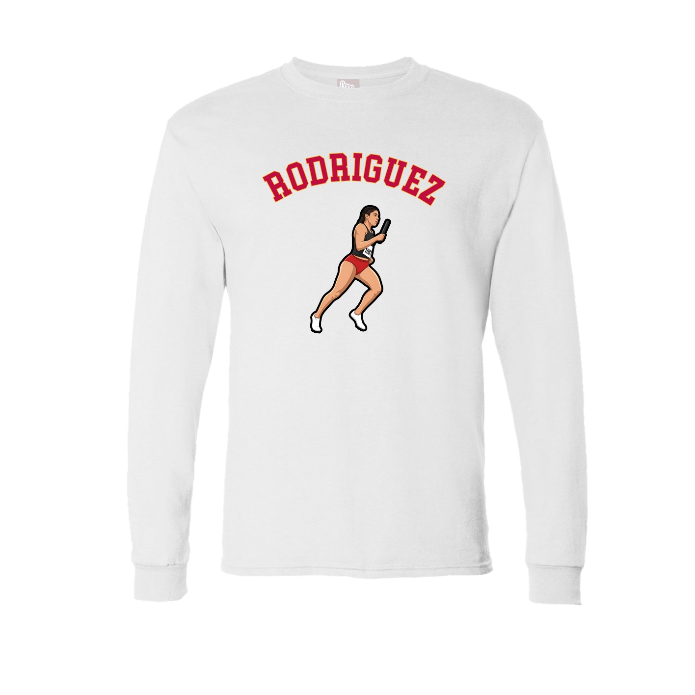 Long Sleeve Tee — Shirsey Arch in White