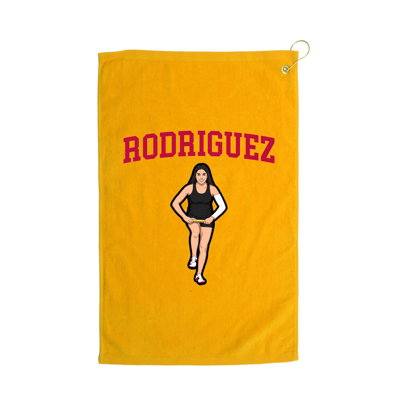 Golf Towel — Shirsey in Gold