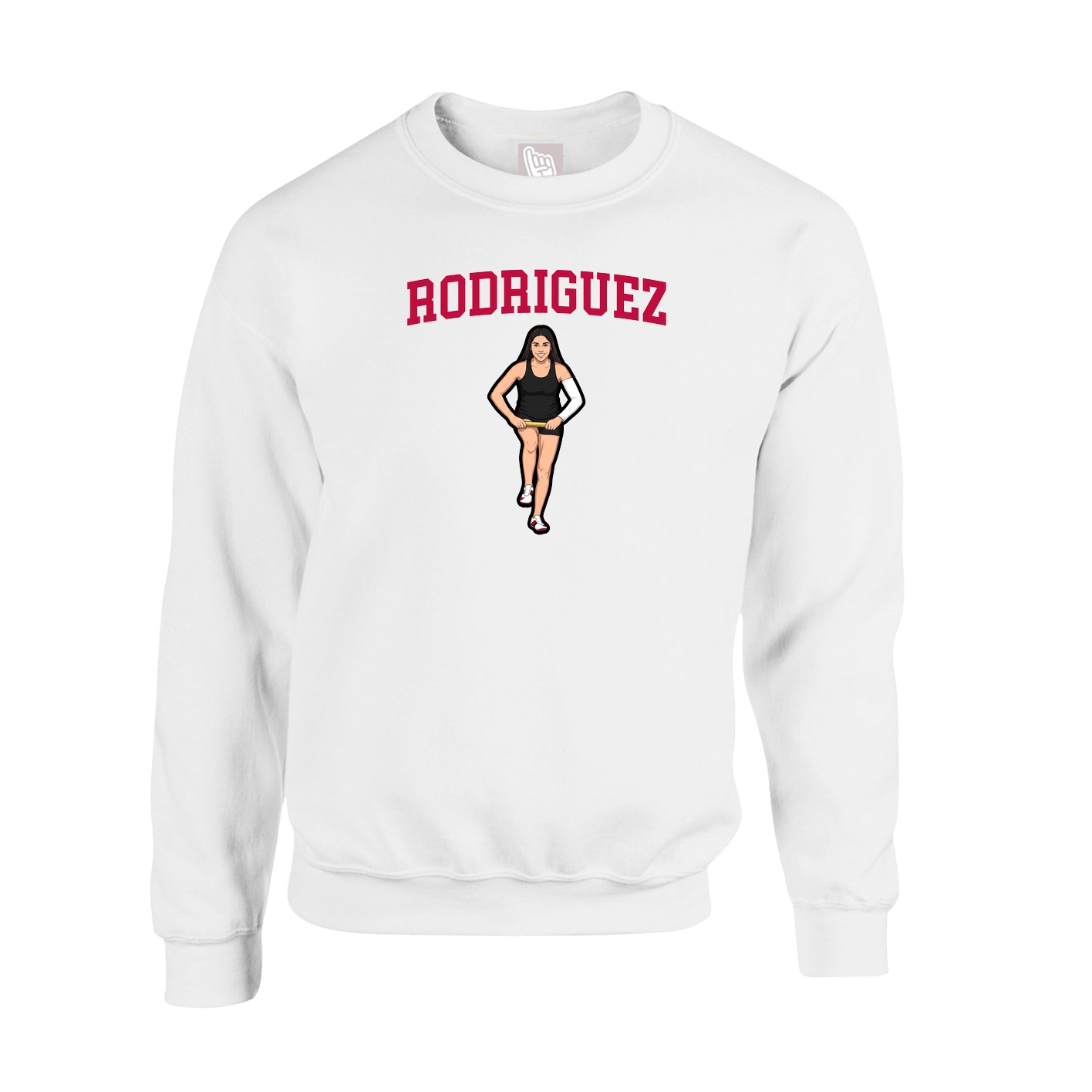 Fleece Crew — Shirsey in White