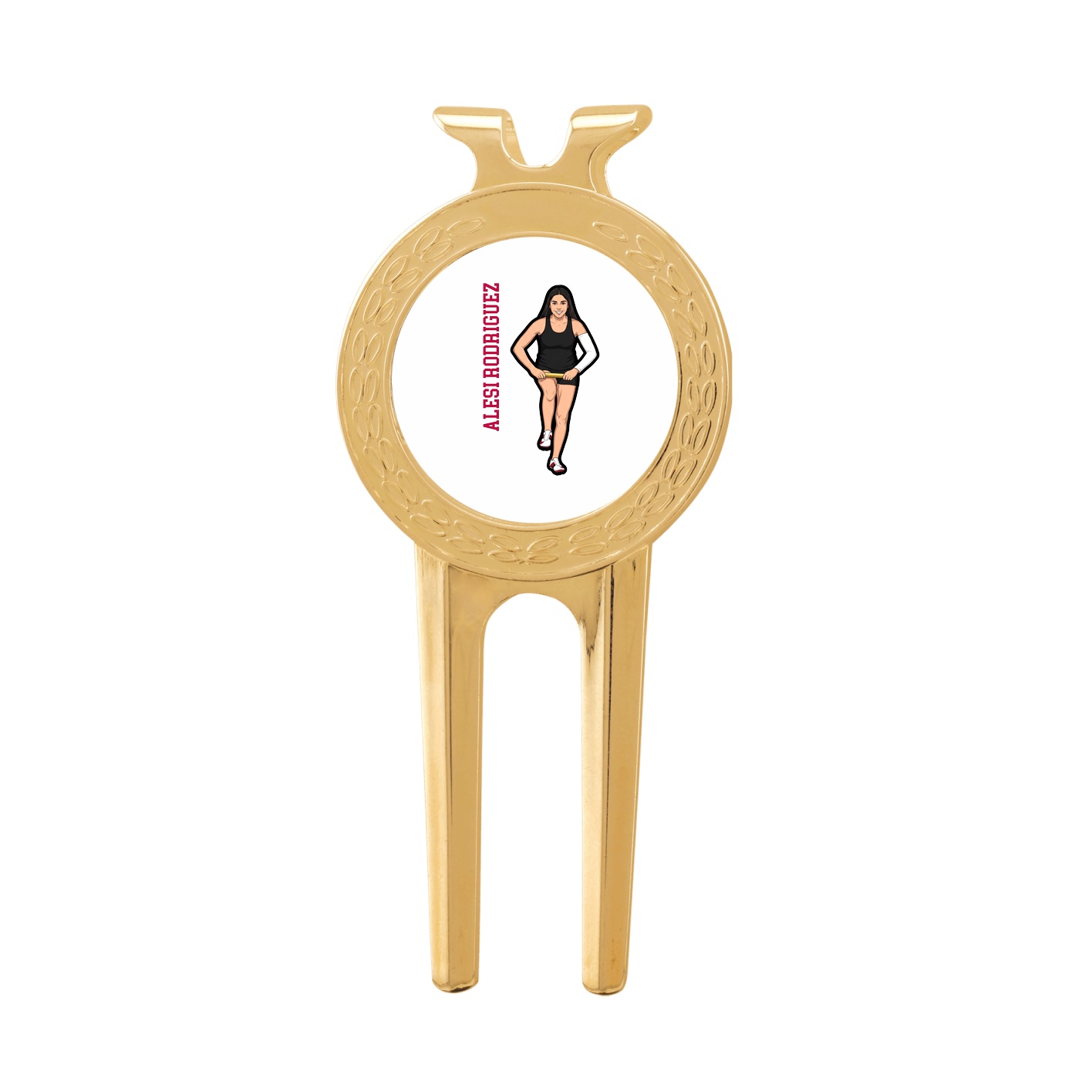 Divot Tool with Ball Marker — Name Vertical in Classic
