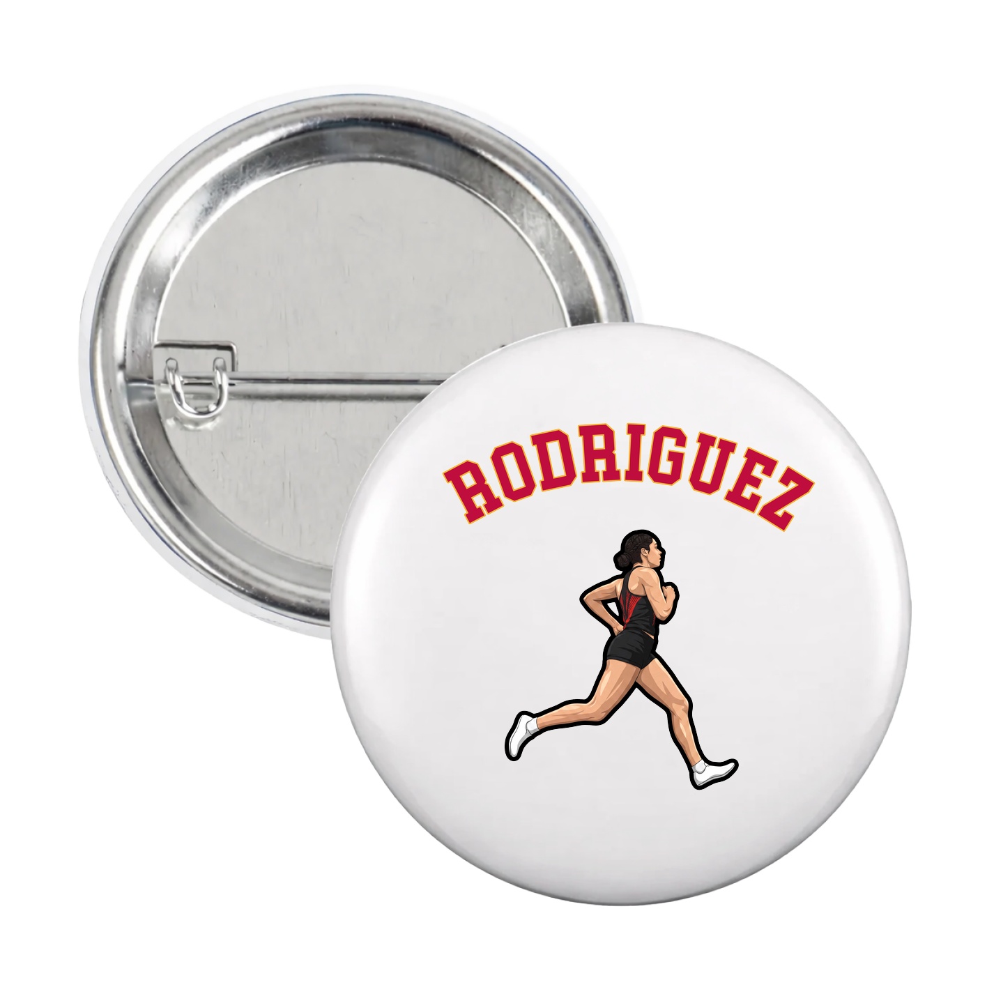 Game Day Button — Shirsey Arch in White
