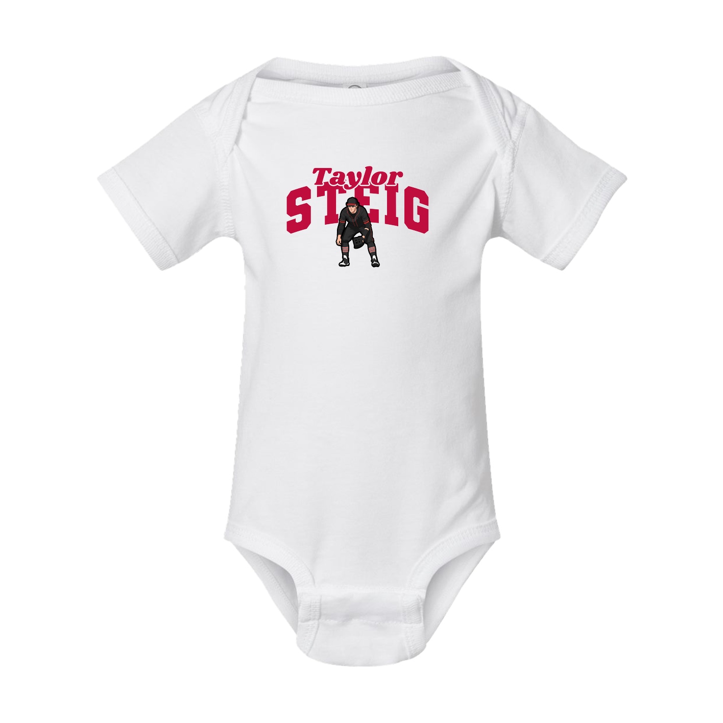 Baby Onesie — Signature Arch in White